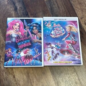 Barbie Rock 'n Royals and Star Light Adventure DVD Set